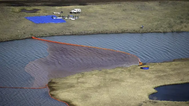 ликвидация последствий разлива топлива на ТЭЦ-3