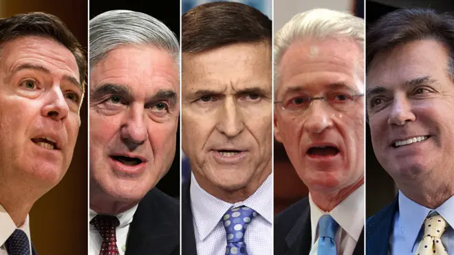 Donald Trump'ın ekibi hakkındaki Rusya soruşturmasında 5 kilit isim