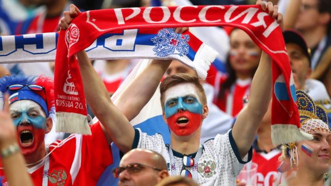 Los aficionados rusos están de enhorabuena.