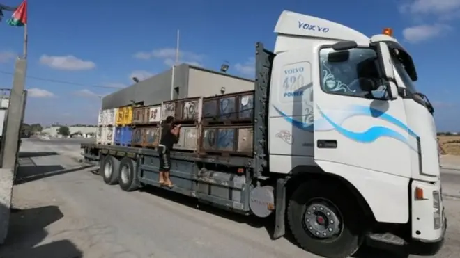 Hanya "peralatan kemanusiaan" termasuk makanan dan obat yang sekarang diizinkan melintas Kerem Shalom.