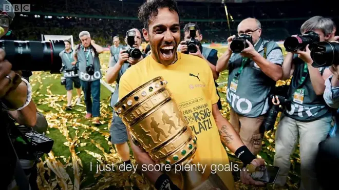 Aubameyang BBC Africa Footballer of Di Year
