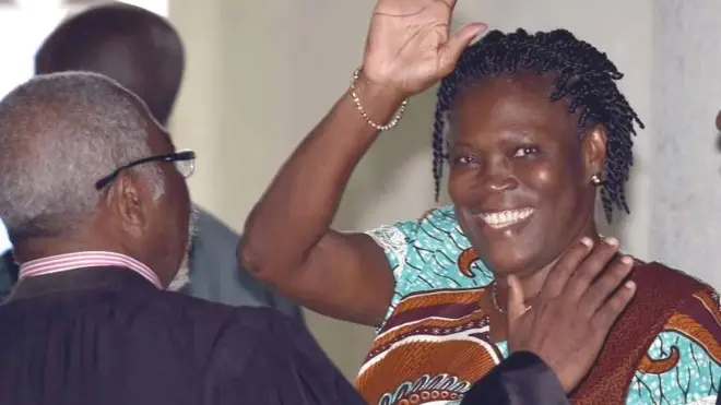 Simone Gbagbo libre