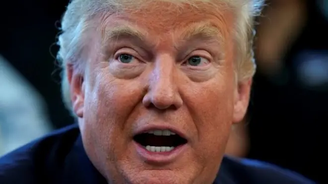 US President Donald Trump. Photo: 6 October 2017