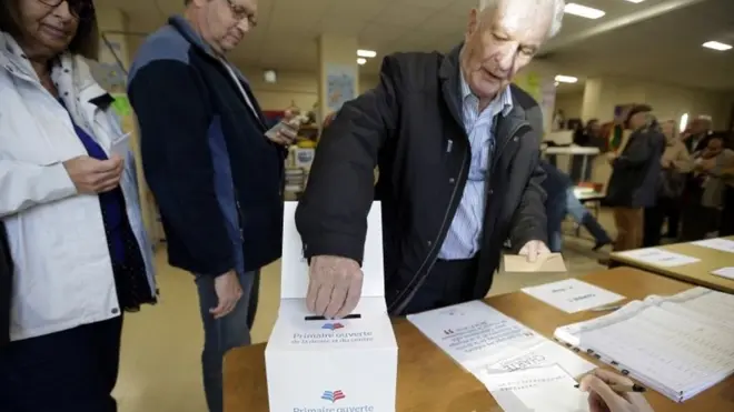 Voting in French centre-right primary, 27 November