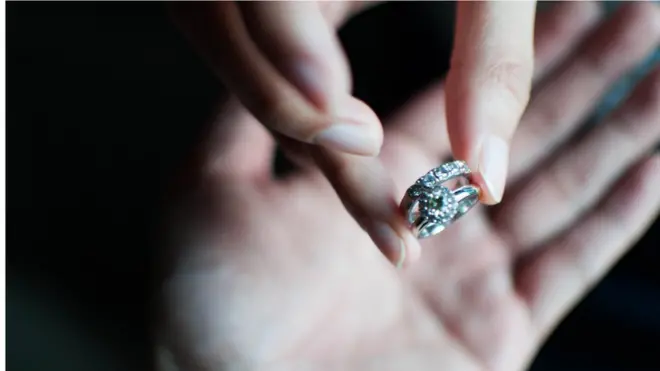 انگوٹھی، شادی، طلاق