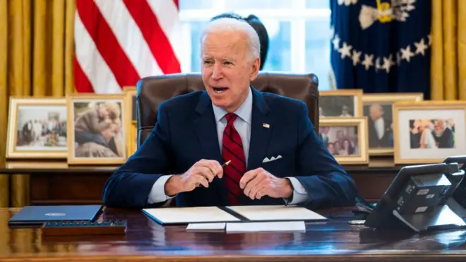 Biden assinou várias ordens executivas revertendo as políticasmelhor site apostas onlineTrump