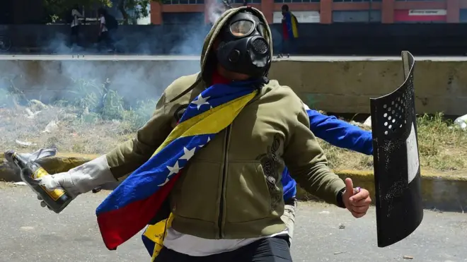 Протесты в Венесуэле