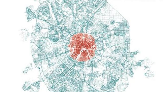 Если бы 15 млн кв. метров жилой площади сносили в центре Москвы, объем сноса выглядел бы так