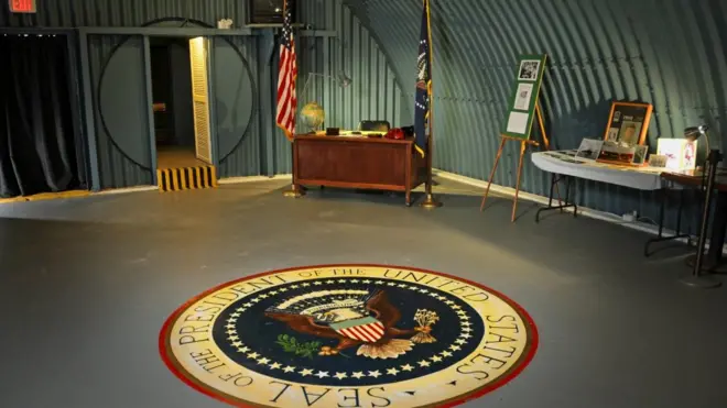 Kennedy's bunker was designed to withstand radiation