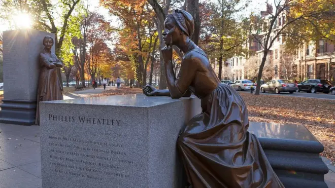 Stqtue de Phillis Wheatley