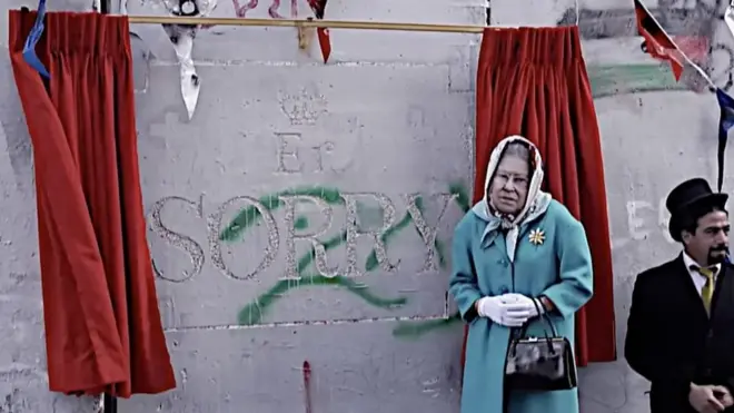 Новая работа Бэнкси