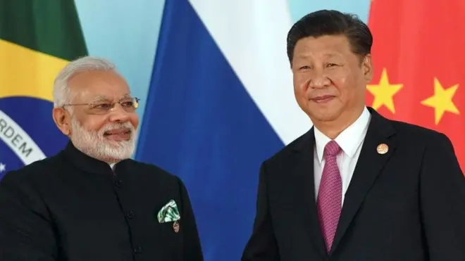 मोदी और शी जिनपिंग