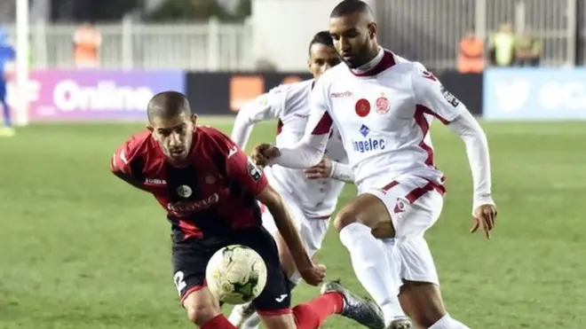 USM Alger hosting Wydad Casablanca in the semi-final of the African Champions League