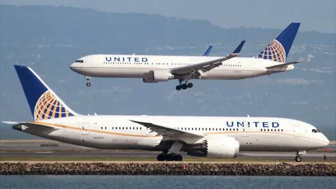 United Airlines Boeing 787