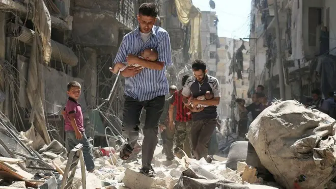 В руїнах Алеппо