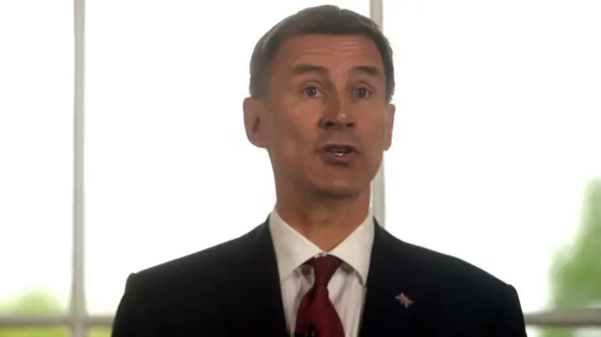 Jeremy Hunt, le secrétaire d'État britannique des Affaires étrangères