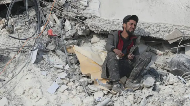 敘利亞地震災民