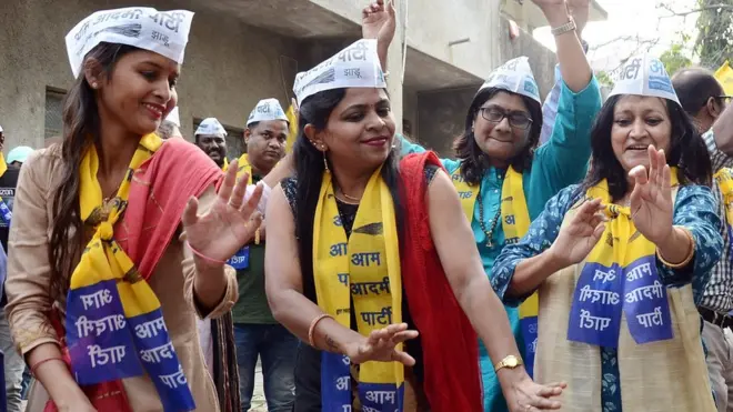 आप की जीत