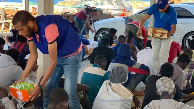 ሰራሕተኛታት ኣህጒራዊ ትካል ፍልሰት ንዝደሓኑ ስደተኛታት እናሓገዙ