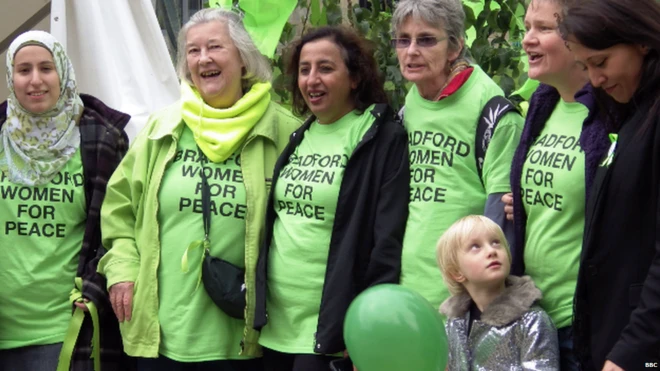 ब्रैड्फ़र्ड कॉलेज में आयोजित एक चुनावी सभा