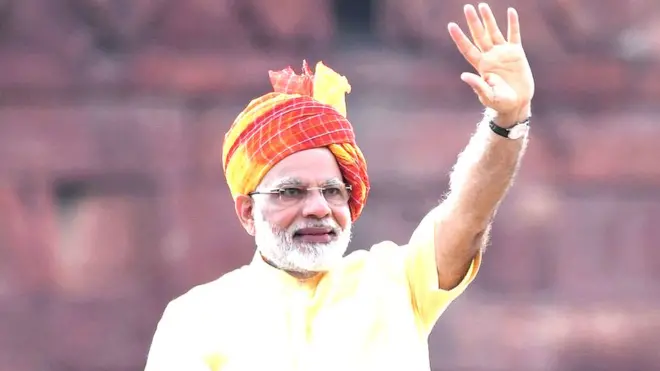 भारत के प्रधानमंत्री नरेंद्र मोदी