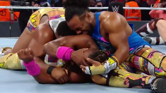kofi Kingston afta di win
