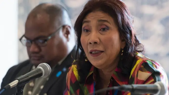 Menteri Kelautan dan Perikanan Indonesia, Susi Pudjiastuti, termasuk 60 nama yang masuk dalam daftar perempuan berpengaruh.