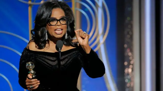 Oprah Winfrey na di first black wey go collect di Cecil