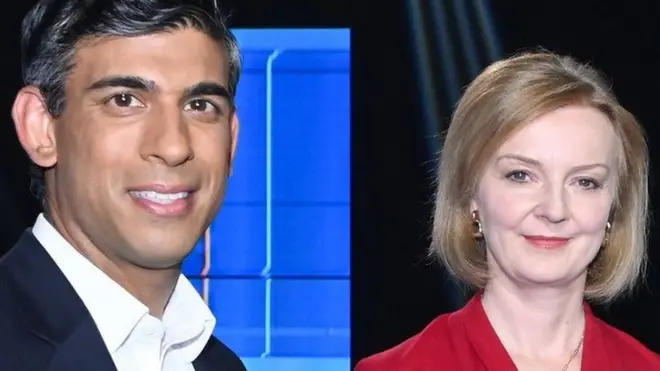 ऋषि सुनक, लिज़ ट्रस