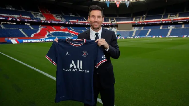 Lionel Messi kini milik PSG