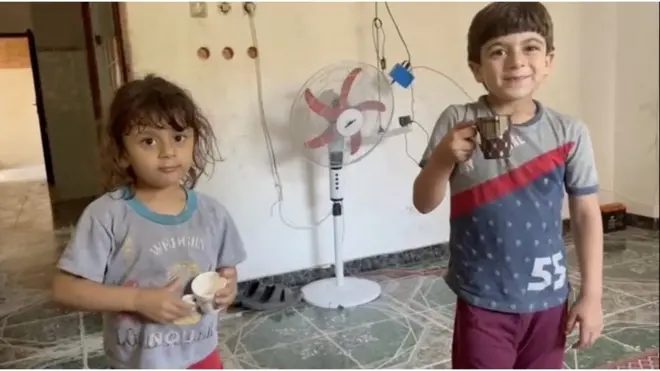 Halum (levo) i Hamud (desno) proživljavaju rat u Džabaliji, u severnoj Gazi