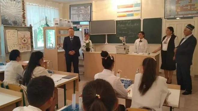 Самарқанд шаҳридаги мактаблардан бири