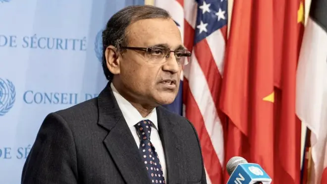 संयुक्त राष्ट्र में भारत के राजदूत टीएस तिरुमूर्ति