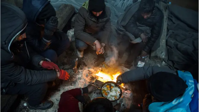 سربيا کې افغان کډوال