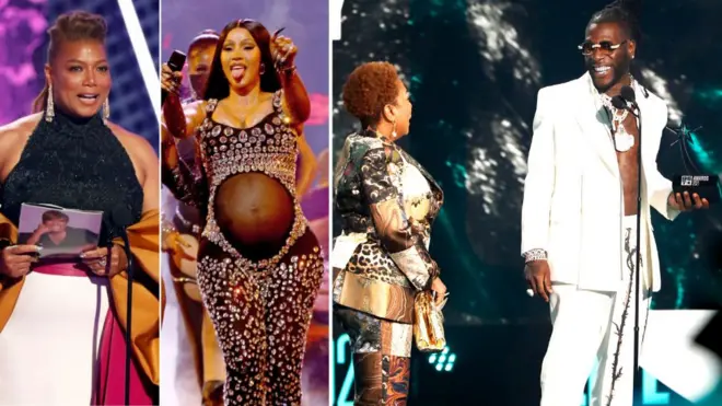 Burna Boy call im mama di most beautiful woman on earth, for stage