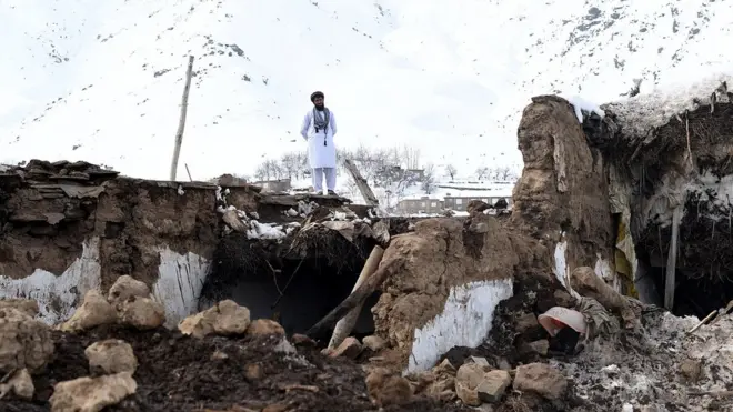 به گفته مسئولین ۱۹۰ منزل نیز به دلیل برفباری تخریب شده‌است