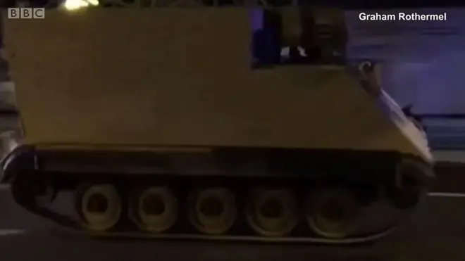 รถหุ้มเกราะสหรัฐฯ