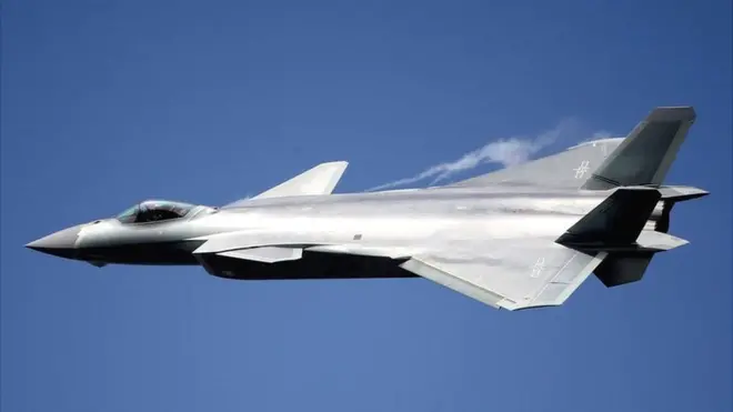 El jet J-20 en Zhuhai