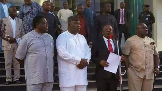 Akụkọ na-ekwubu na ndị gọvanọ mpaghara ọwụwa anyanwụ adighị n'otu.