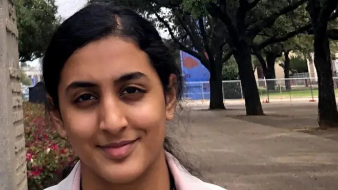 ኣኒካ ቸብረሉ ተማሃሪት ካልኣይ ደረጃ ፍሪስኮ ኮይና ኣብ ቴክሳስ፡ ኣመሪካ ትነብር