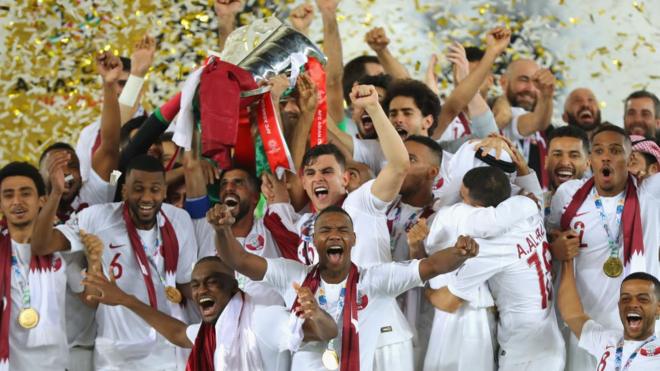 قطر تتوج بلقب بطولة كأس آسيا
