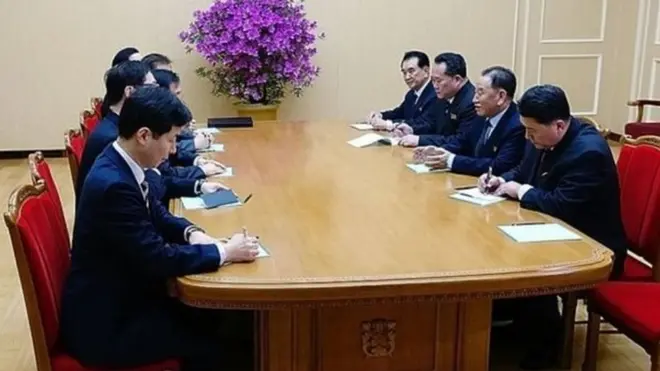 شمالی اور جنوبی کوریا کے درمیان مذاکرات