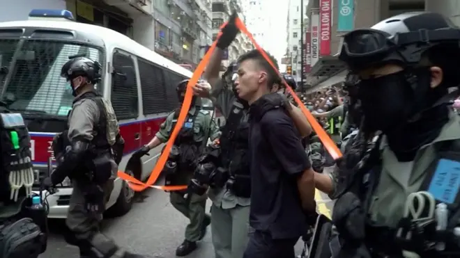 протесты в Гонконге