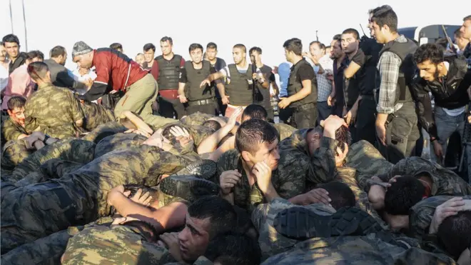 Массовые аресты в Турции начались в день переворота