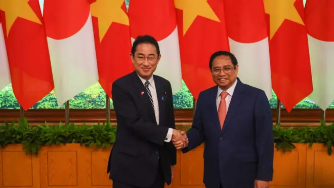Thủ tướng Phạm Minh Chính và Thủ tướng Nhật Bản Kishida Fumio