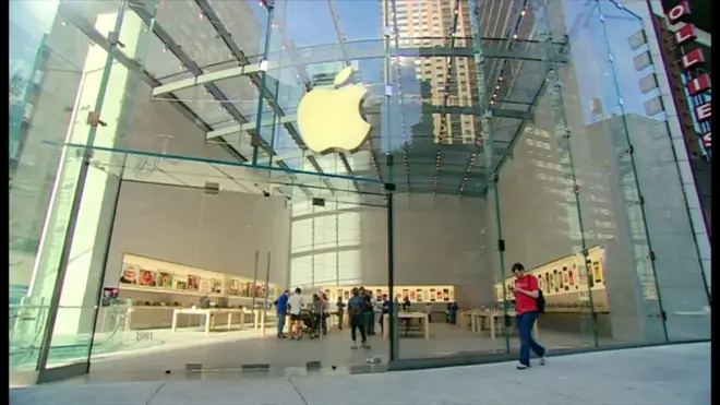 ニューヨークのアップル・ストア