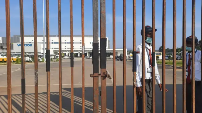 విస్ట్రన్ యూనిట్లో కార్మికులను శ్రామికంగా దోచుకుంటున్నారని ఆరోపణలు వినిపించాయి