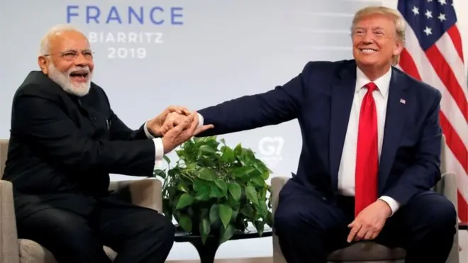 फ़्रांस में हुए जी-7 शिखर सम्मेलन के दौरान भी मोदी और ट्रंप की मुलाक़ात हुई थी