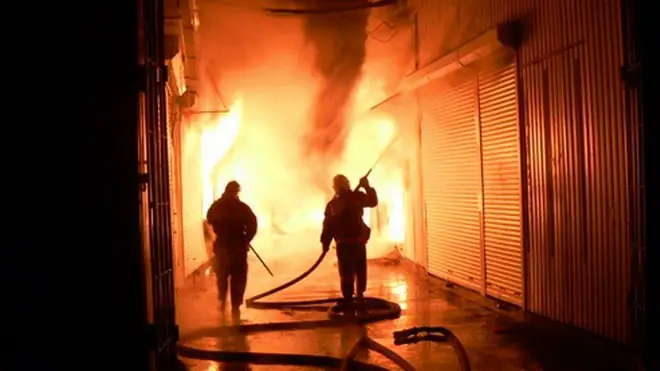 На месте работают спасатели и пожарные (фото архивное)