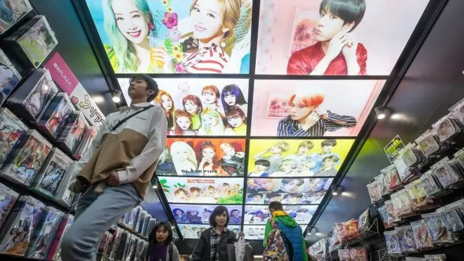 일본 한류 매장